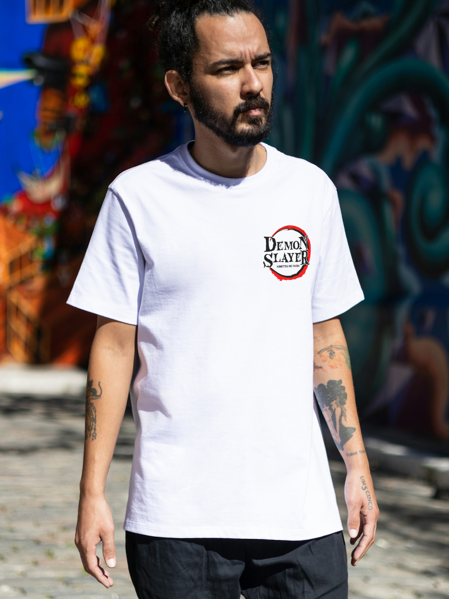 Premium Oversized Demon Slayer Tee: Obanai Iguro