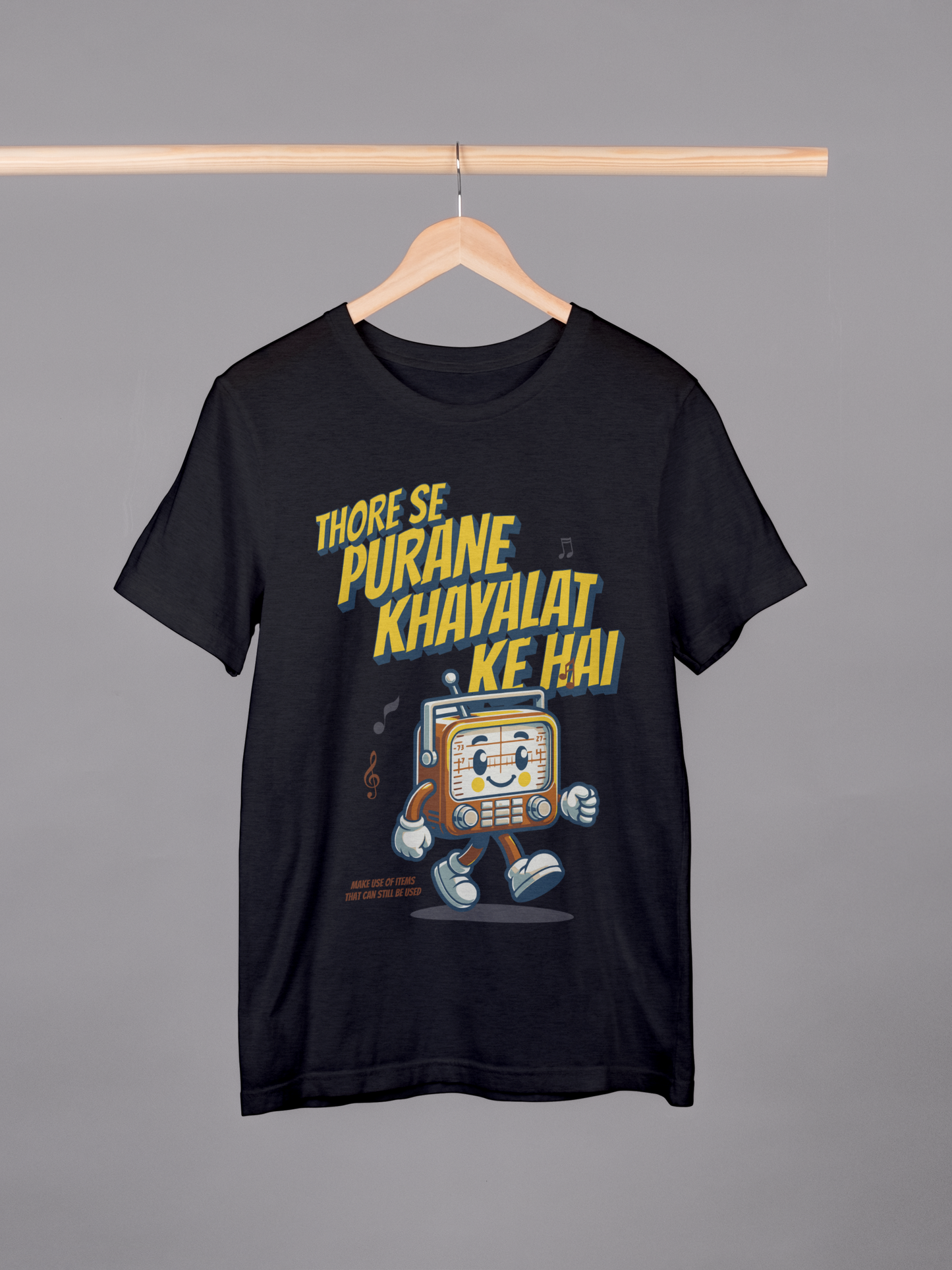 "Purane Khayalat" Unisex Oversized T-Shirt