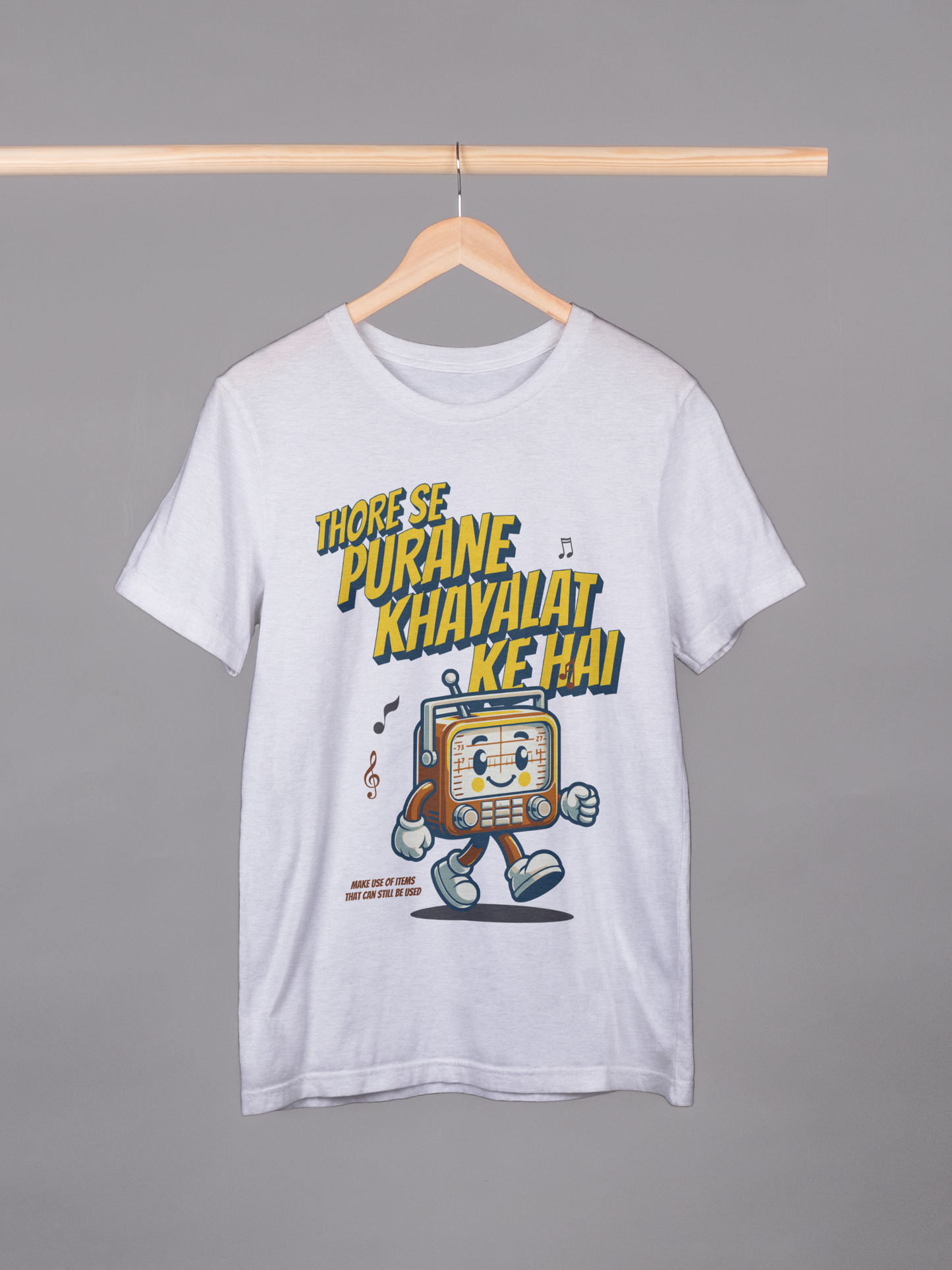 "Purane Khayalat" Unisex Oversized T-Shirt