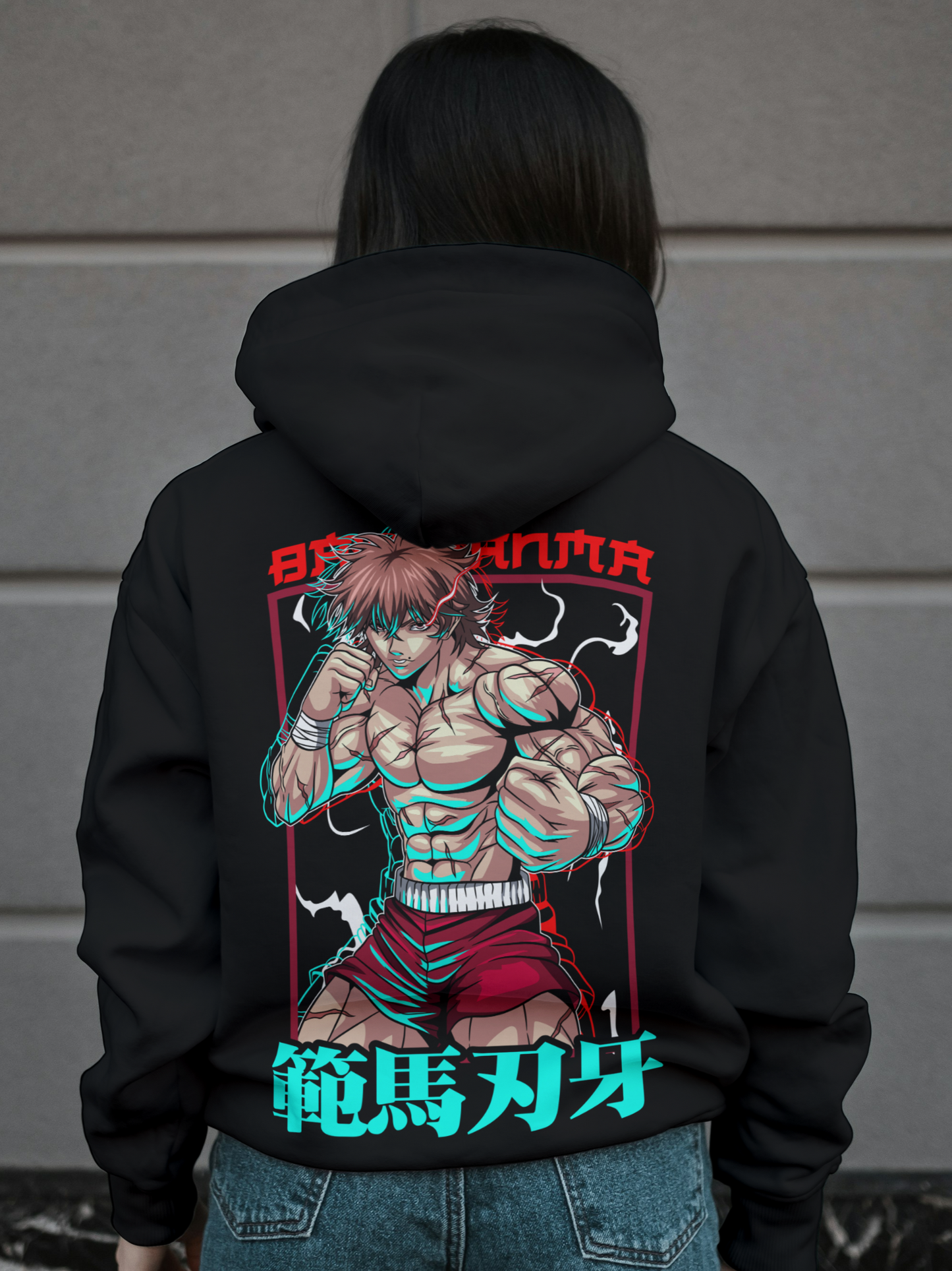 Power Strike Inspired by Baki Hanma Hoodie