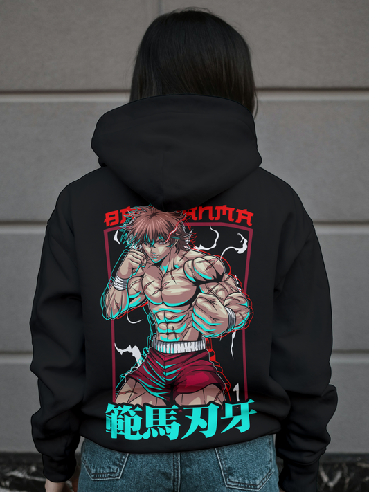 Power Strike Inspired by Baki Hanma Hoodie