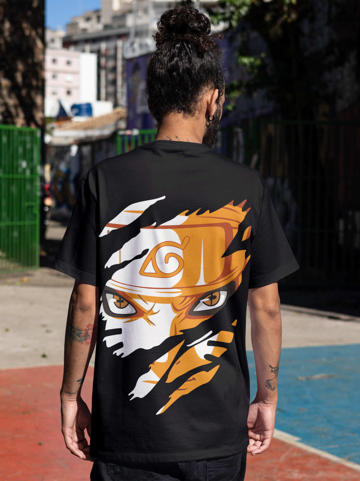 Never Give Up - The Naruto Uzumaki Persistence Premium T-Shirt
