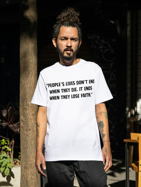 Shadow Faith inspired by Itachi Uchiha Oversized T-Shirt