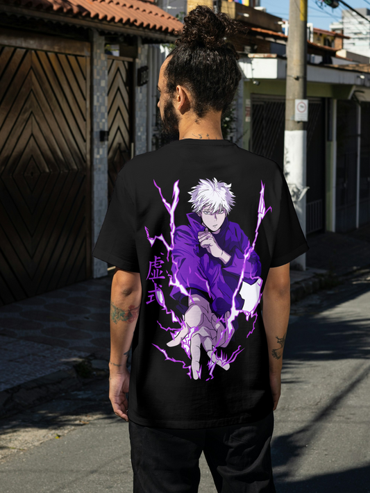 Hollow Purple Strike: Satoru Gojo Technique Premium T-Shirt