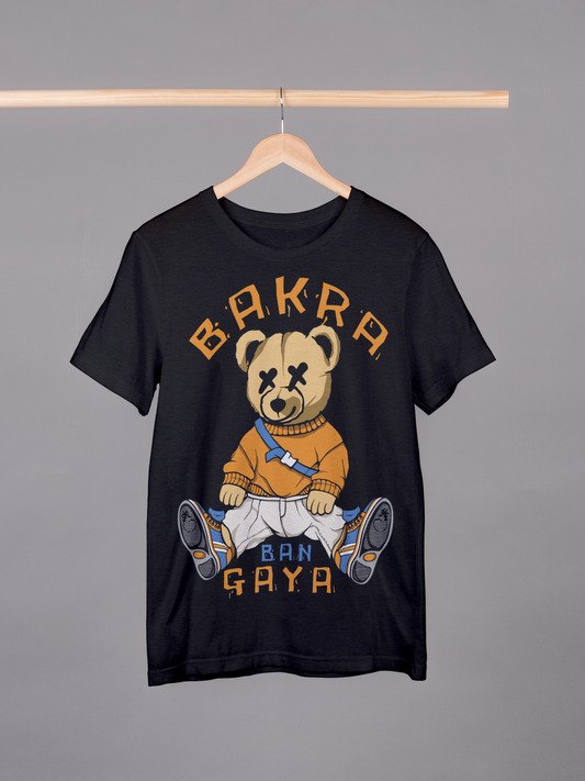 Bakra Ban Gaya Premium Regular Unisex T-Shirt | 240 GSM Cotton