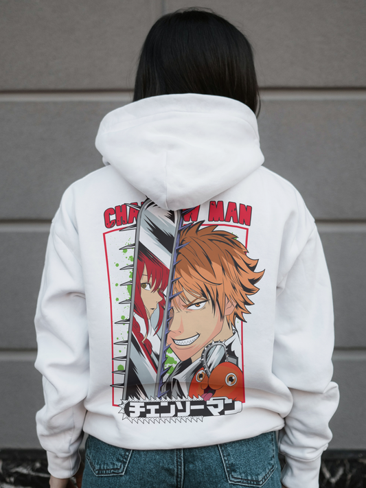 Chainsaw Instinct – Inspired by Denji Premium Unisex Hoodie | 340 GSM Cotton