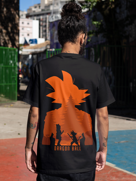 Power Awakening Inspired by Goku Oversized T-Shirt